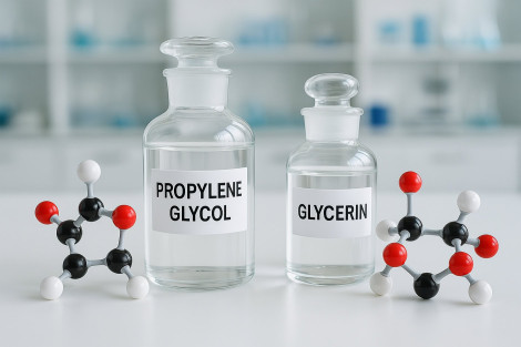 Čo je propylénglykol a glycerín?