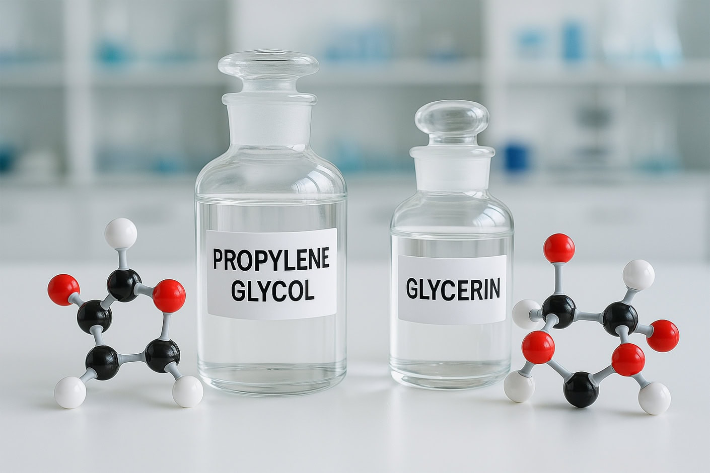Čo je propylénglykol a glycerín?